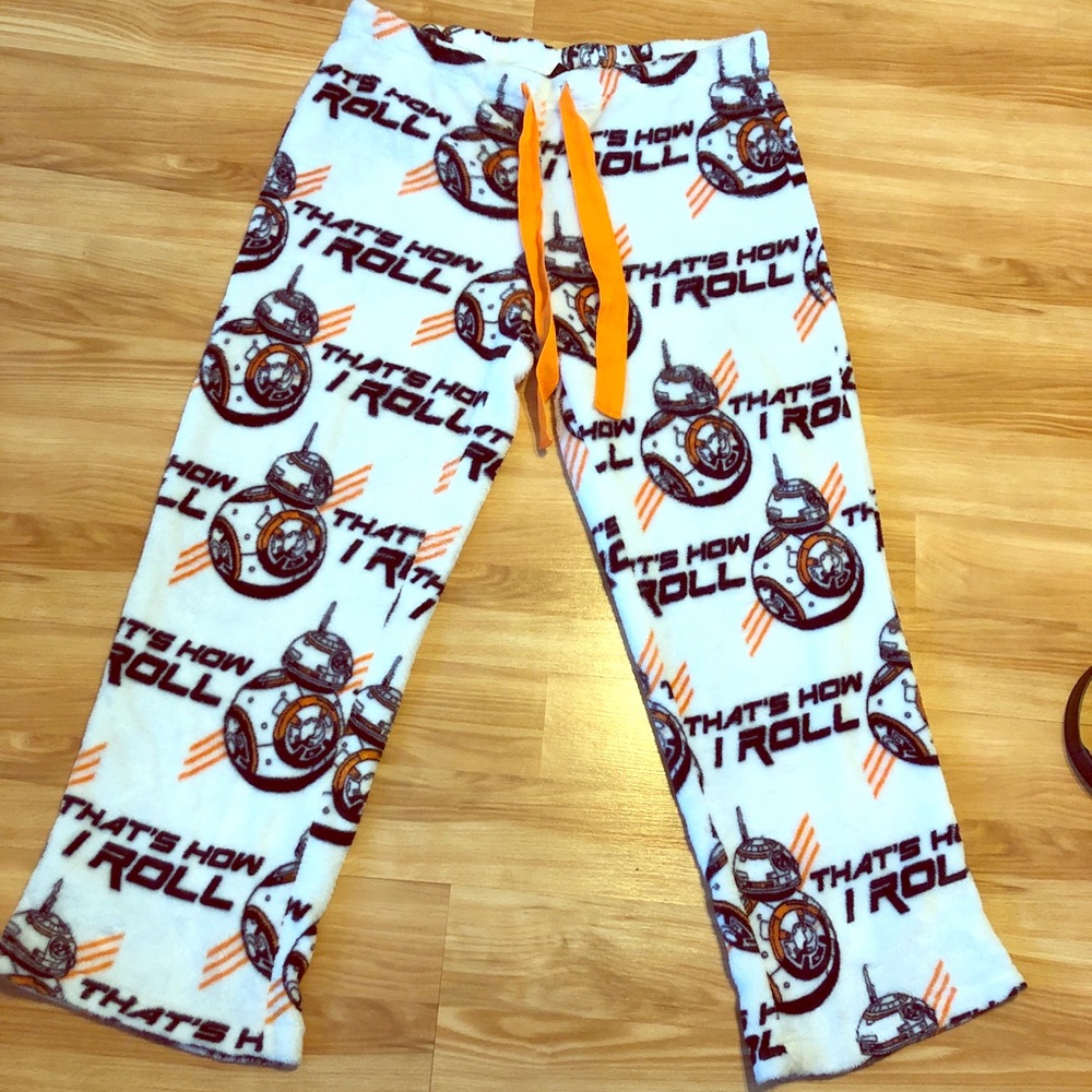 XL (16-18) Star Wars BB-8 droid pajama pants